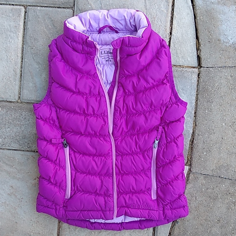 LL Bean down vest